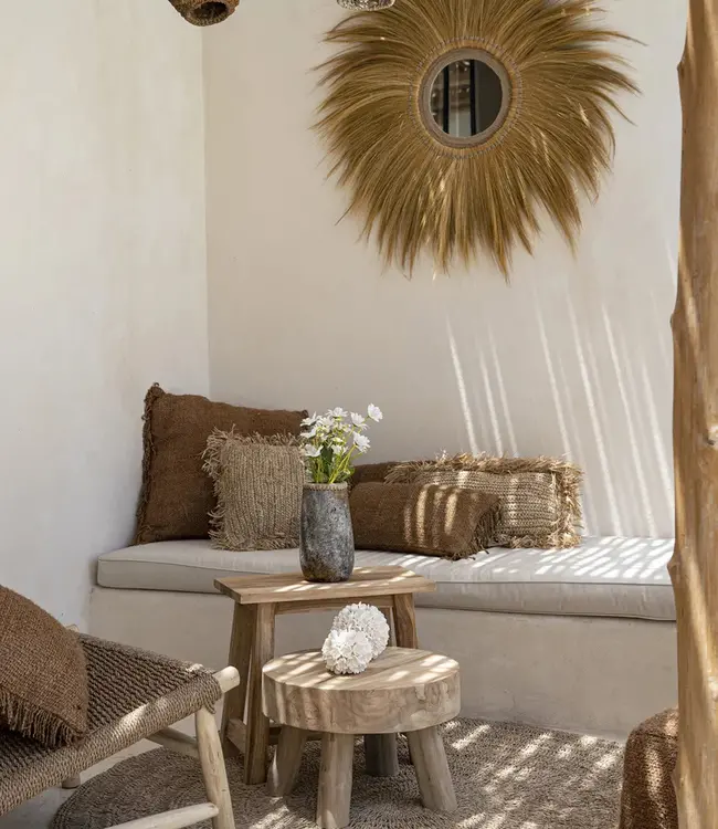 Bazar Bizar De Sluwe Vaas - Antiek Grijs - M