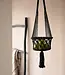 Bazar Bizar De Macramé Plantenhanger - Zwart - M_40