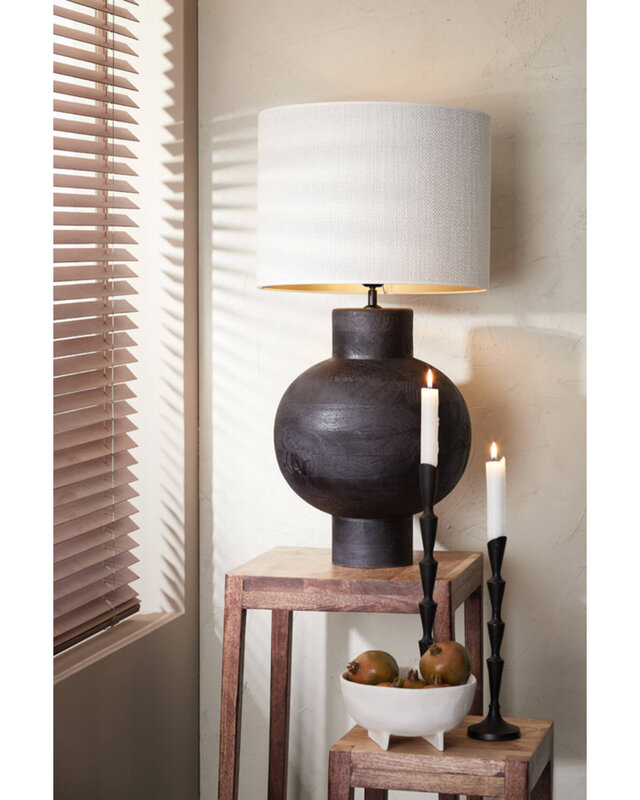 Light&Living Lampenkap Saverna | Gebroken Wit | Kies Maat
