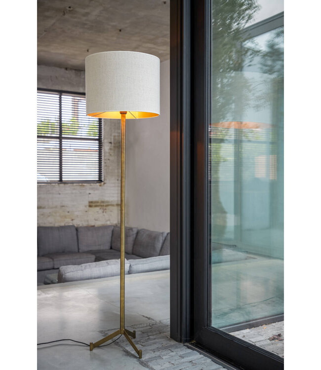 Light&Living Lampenkap Saverna | Gebroken Wit | Kies Maat