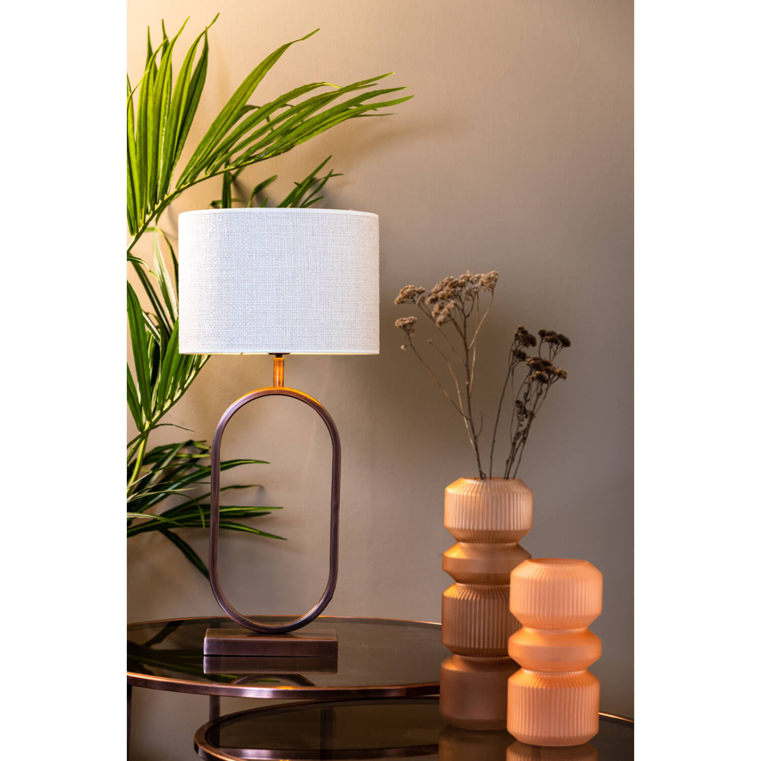 Light&Living Lampenkap Saverna | Gebroken Wit | Kies Maat