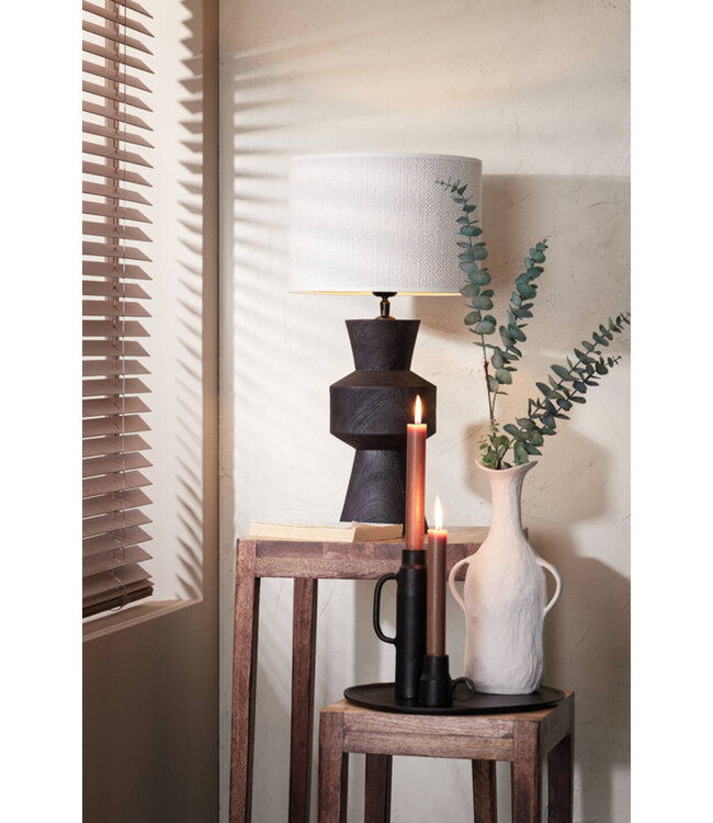 Light&Living Lampenkap Saverna | Gebroken Wit | Kies Maat