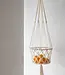 Bazar Bizar De Macramé Plantenhanger - Wit - M_40