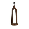 Lampenvoet Xitta | Hout | Donkerbruin | H55 x D20 cm