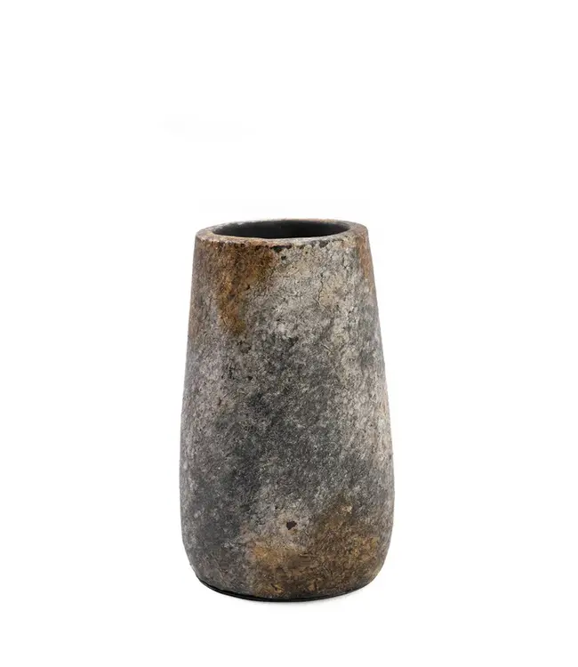 Bazar Bizar De Spookachtige Vaas - Antiek Grijs - S