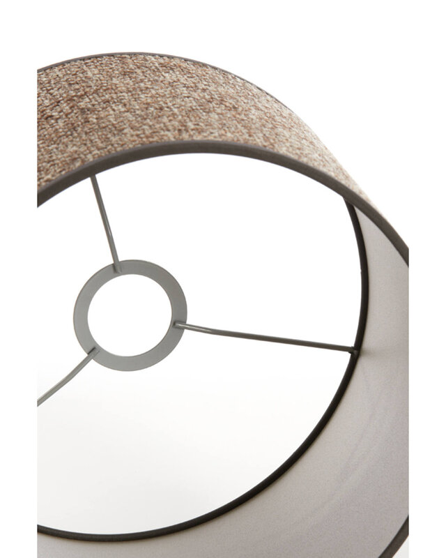 Light&Living Lampenkap Saverna | Donkerbruin | Kies Maat