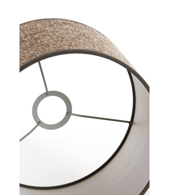 Light&Living Lampenkap Saverna | Donkerbruin | Kies Maat