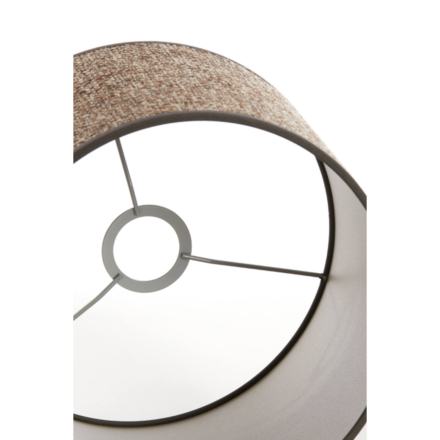 Light&Living Lampenkap Saverna | Donkerbruin | Kies Maat