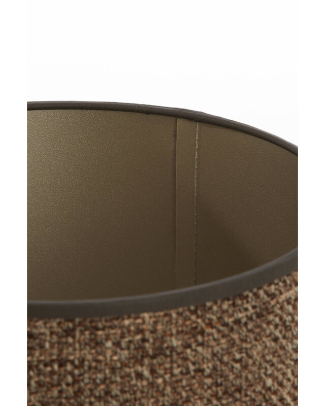 Light&Living Lampenkap Saverna | Donkerbruin | Kies Maat