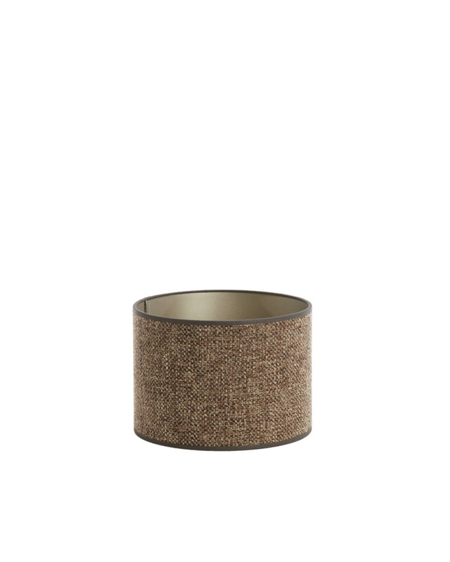 Light&Living Lampenkap Saverna | Donkerbruin | Kies Maat