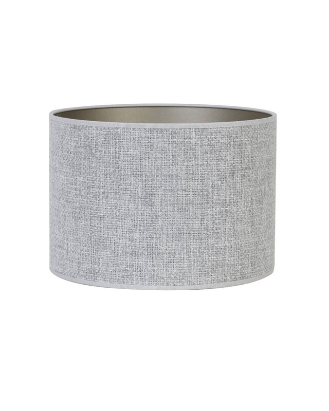 Light&Living Lampenkap Saverna | Lichtgrijs | Kies Maat