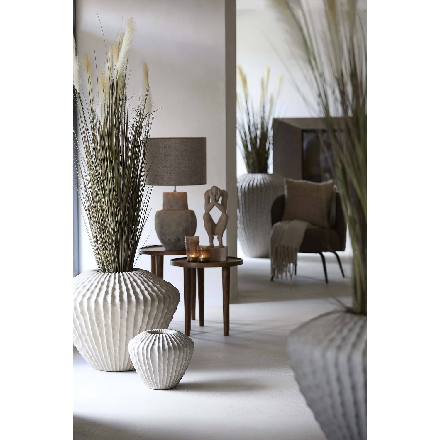 Light&Living Lampenkap Saverna | Beigebruin | Kies Maat