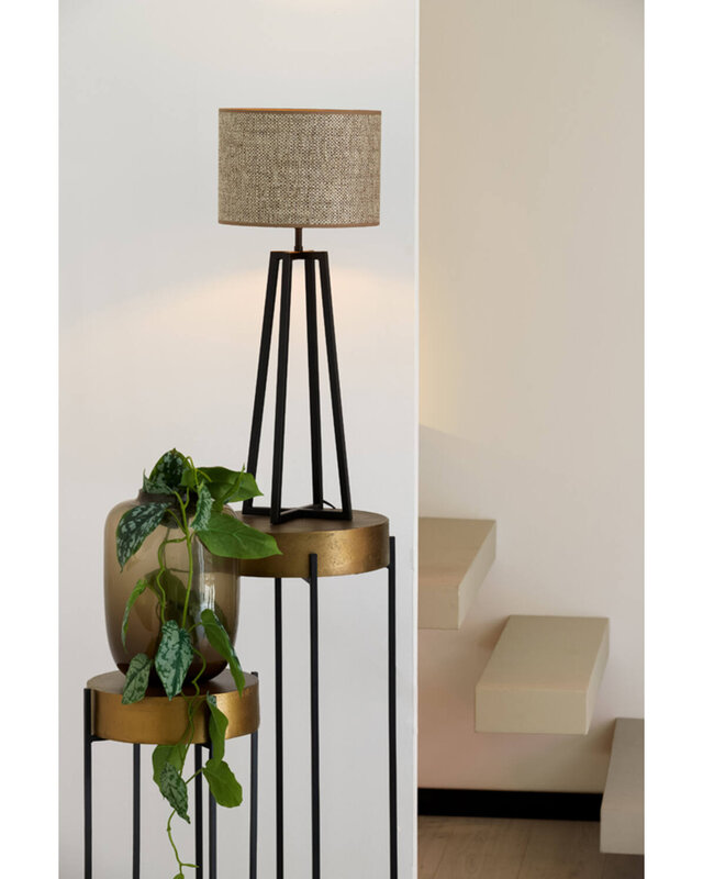 Light&Living Lampenkap Saverna | Beigebruin | Kies Maat