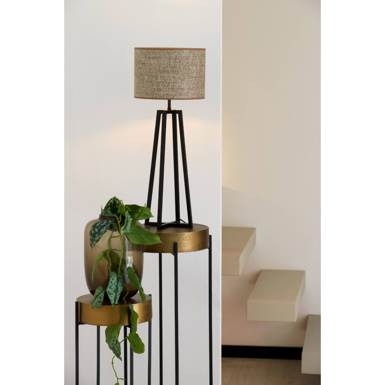 Light&Living Lampenkap Saverna | Beigebruin | Kies Maat