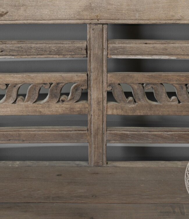 Be-Uniq Authentieke Bank | Indonesië | H88xB189xD74 cm