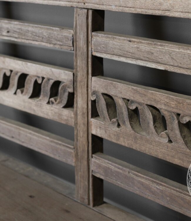 Be-Uniq Authentieke Bank | Indonesië | H88xB189xD74 cm