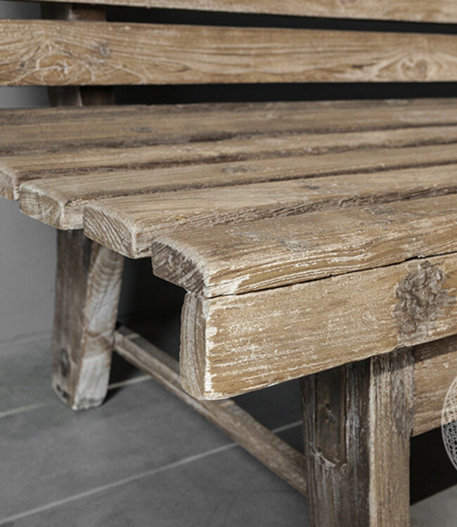 Be-Uniq Oude Bank | Rustiek Verweerd | H86xB183xD49 cm