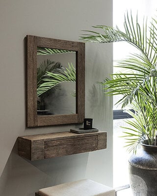 Be-Uniq Spiegel Sofia | Small | H70 x B55 x D2 cm