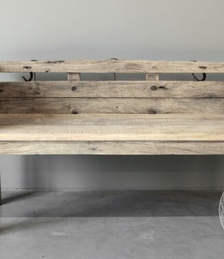 Be-Uniq Oud Bankje | India | H74 x B146 x D54 cm