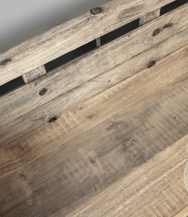 Be-Uniq Oud Bankje | India | H74 x B146 x D54 cm