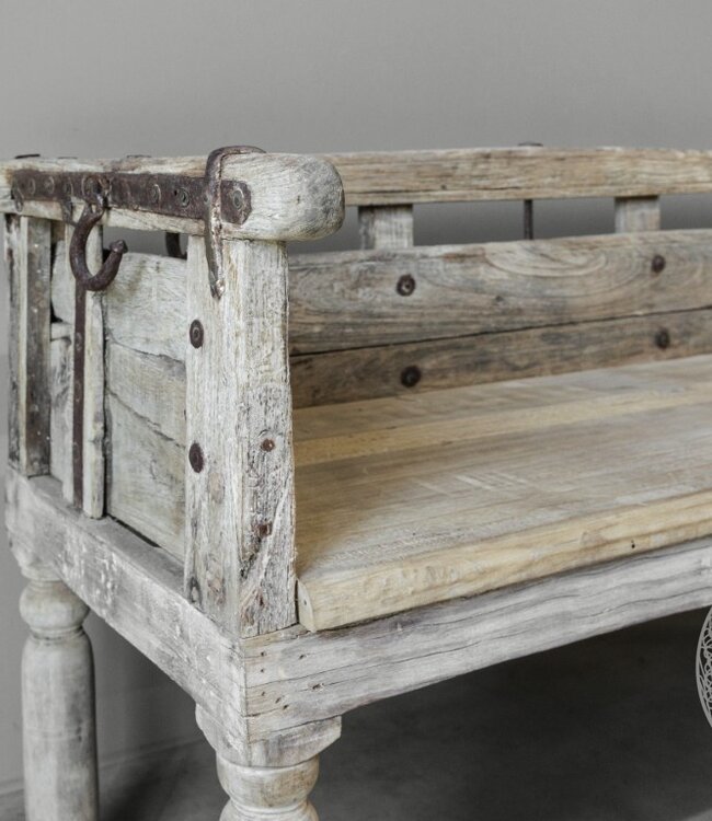 Be-Uniq Uniek Bankje | India | H74 x B146 x D54 cm