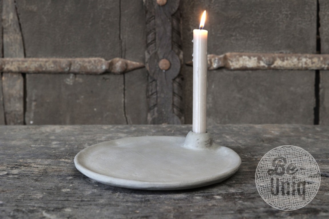 Be-Uniq Plateau Met Kaarsen Houder | Organic Collection