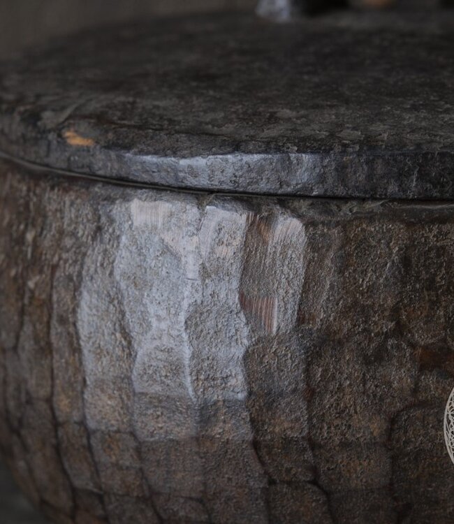 Be-Uniq Authentieke Bowl Met Deksel | Bruin