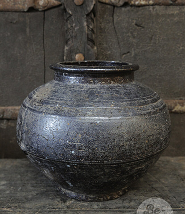 Be-Uniq Antieke Claypot | India | H24xB28xD28 cm