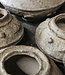 Be-Uniq Set Van 9 Oude Papier Mache Potten | India