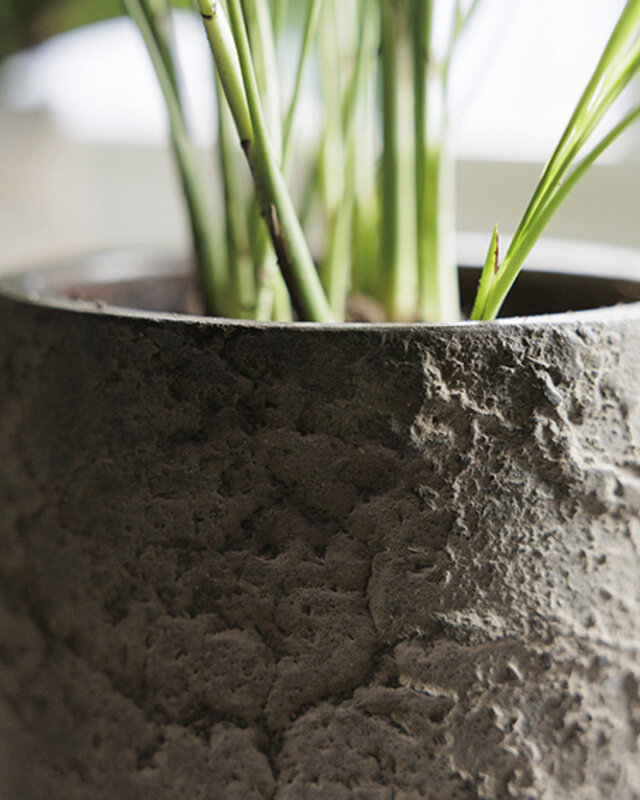 Be-Uniq Pot Flora | Set Van 2 H30 x D30 cm | Earth Finish