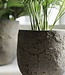 Be-Uniq Pot Flora | Set Van 2 | H15 x D15 cm | Earth Finish