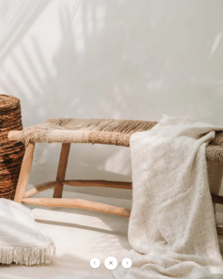 Bazar Bizar The Porto Seagrass Bank - Natural - L
