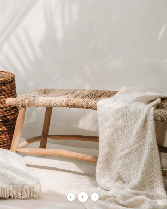 Bazar Bizar The Porto Seagrass Bank - Natural - L