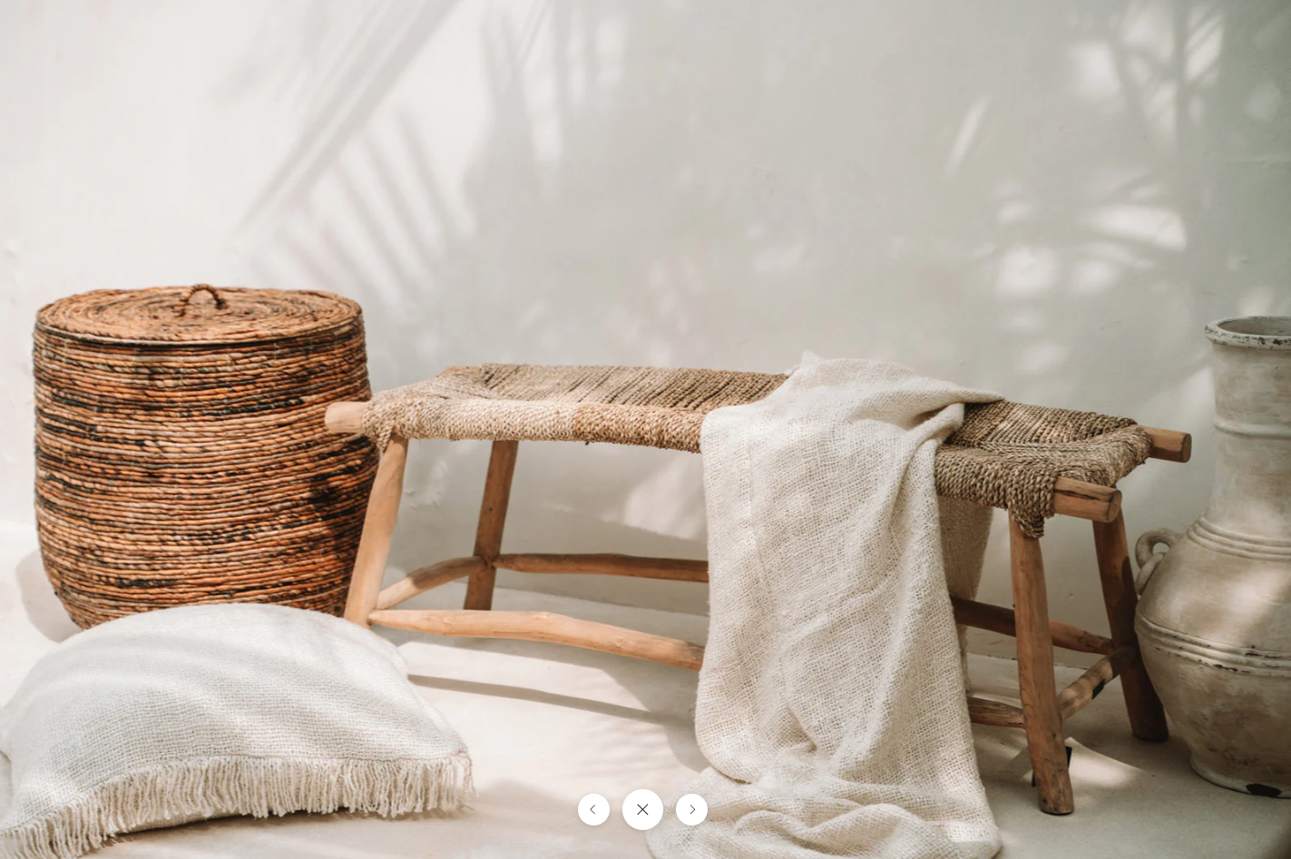 Bazar Bizar The Porto Seagrass Bank - Natural - L