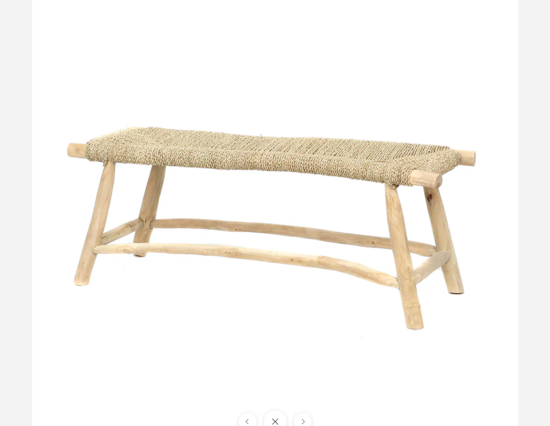 Bazar Bizar The Porto Seagrass Bank - Natural - L