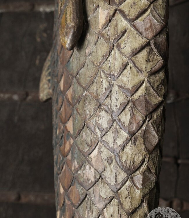 Be-Uniq Unieke Houten Vis | H40 x B116 x D17 cm