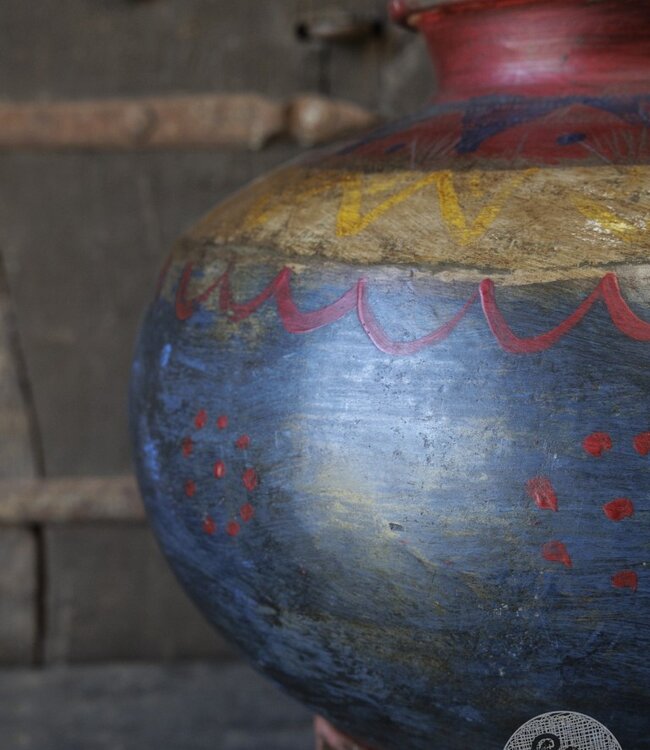 Be-Uniq Unieke Oud Naga Kruik | India | H38xB36xD36 cm