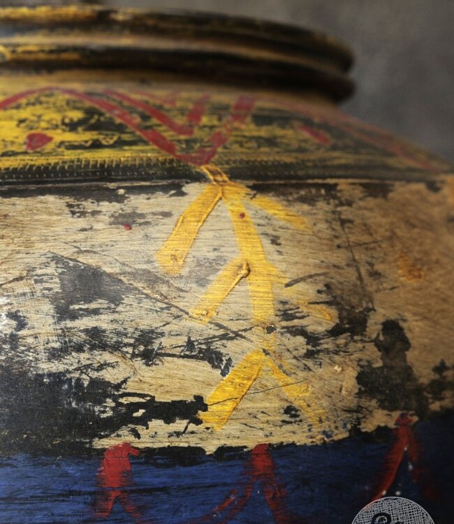 Be-Uniq Unieke Oude Naga Kruik | India | H44xB51xD51 cm