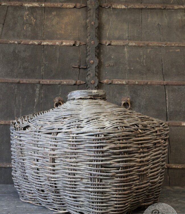 Be-Uniq Grote Antieke Vismand | H52 x B70 x D58 cm