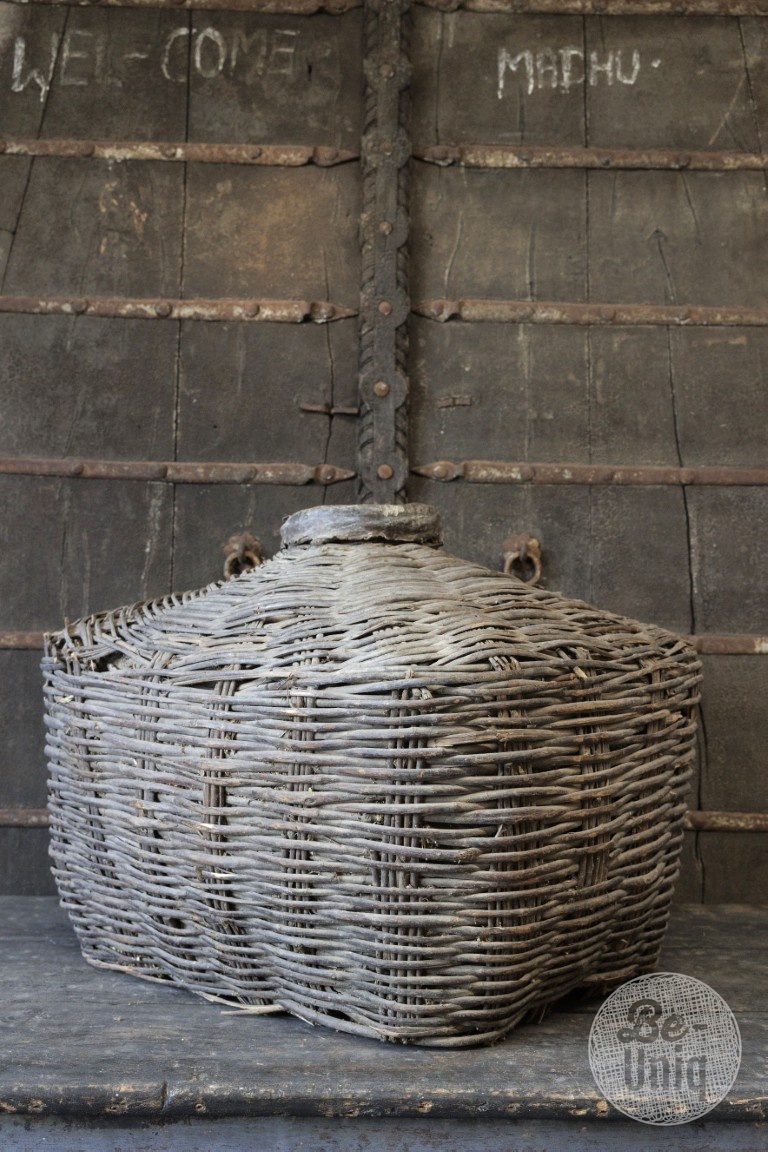 Be-Uniq Grote Antieke Vismand | H52 x B70 x D58 cm