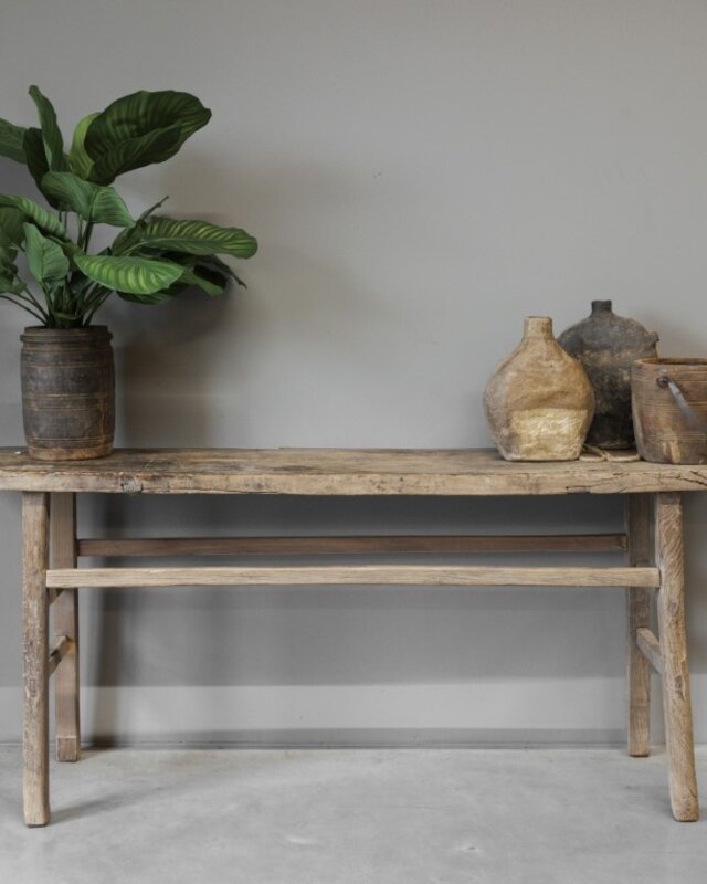 Be-Uniq Oude Wandtafel | China | H83 x B203 x D43 cm