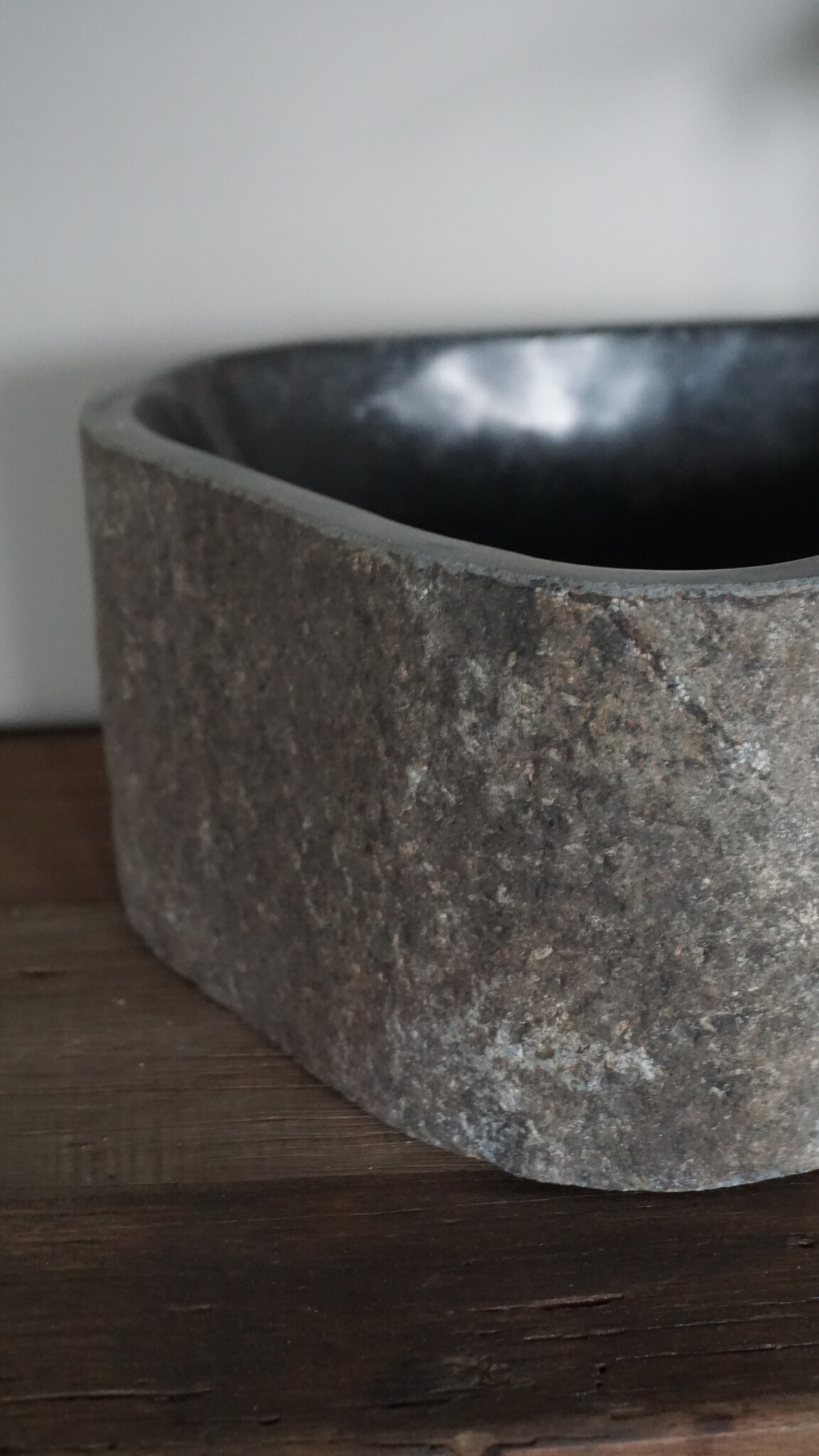 Rene Houtman Kleine Stenen Waskom + Spoelgat | H15 x B28 x D27 cm