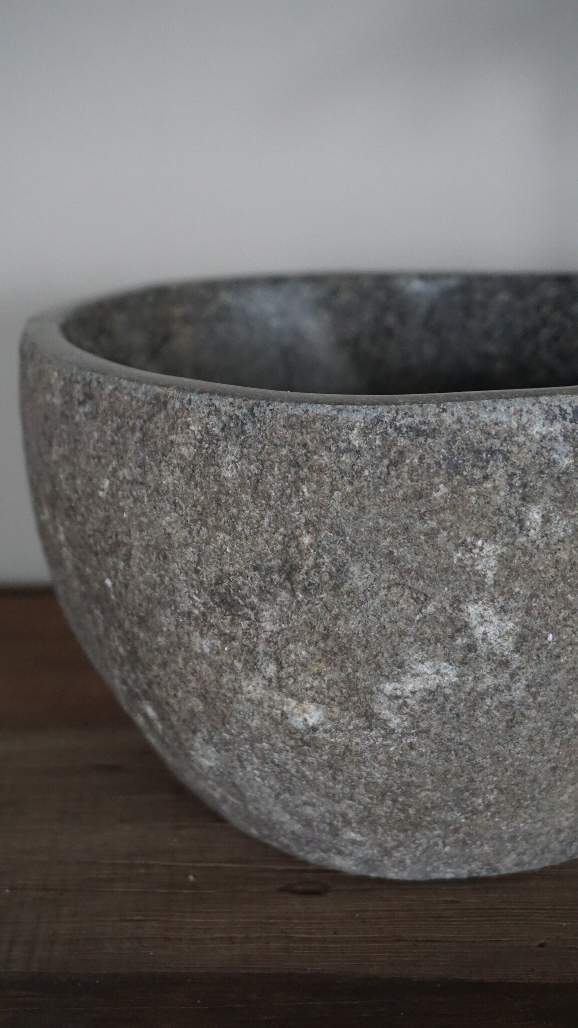 Rene Houtman Kleine Stenen Waskom + Spoelgat | H14 x B28 x D23 cm