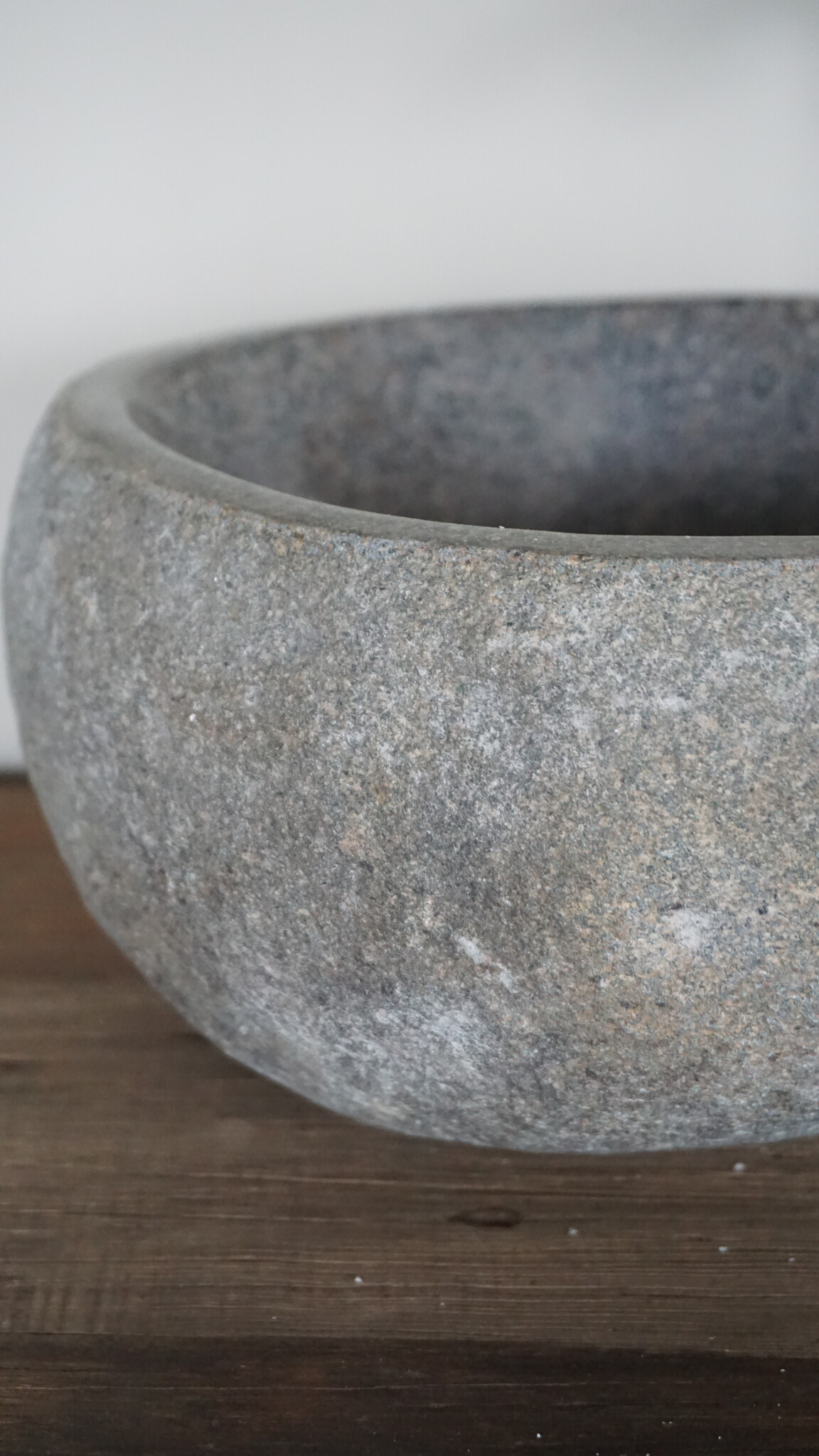 Rene Houtman Kleine Stenen Waskom + Spoelgat | H14 x B30 x D27 cm