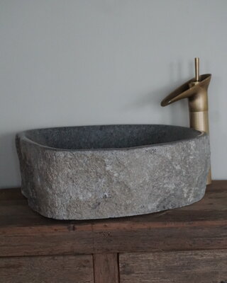 Rene Houtman Waskom Rivierkom + Spoelgat | B47 x D40 x H15 cm