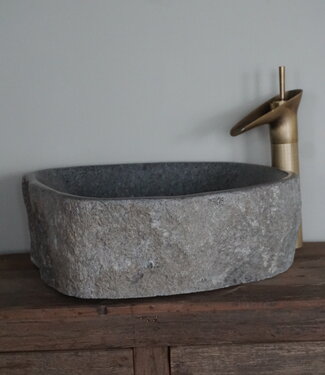 Rene Houtman Waskom Rivierkom + Spoelgat | B47 x D40 x H15 cm