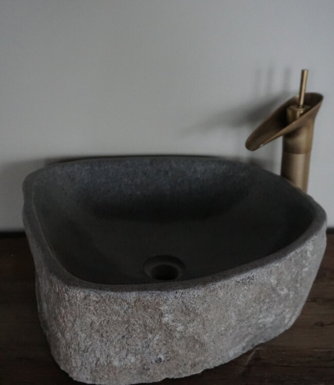 Rene Houtman Waskom Rivierkom + Spoelgat | B47 x D40 x H15 cm
