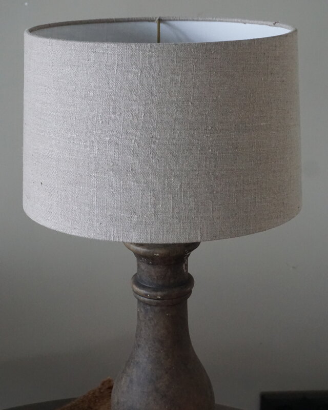 Brynxz Lampenkap | Linnen | Taupe | H19 x D28-30 cm