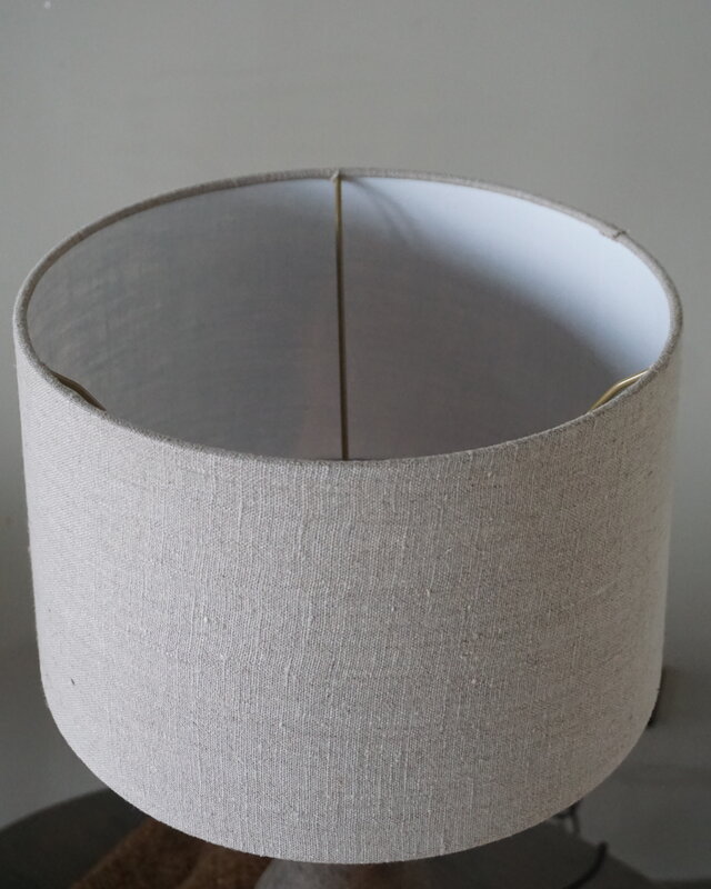 Brynxz Lampenkap | Linnen | Taupe | H19 x D28-30 cm