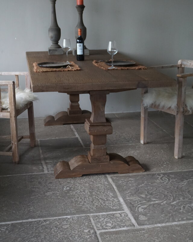 Rene Houtman Kloostertafel | Massief Huez | L220 x B100 x H77 cm
